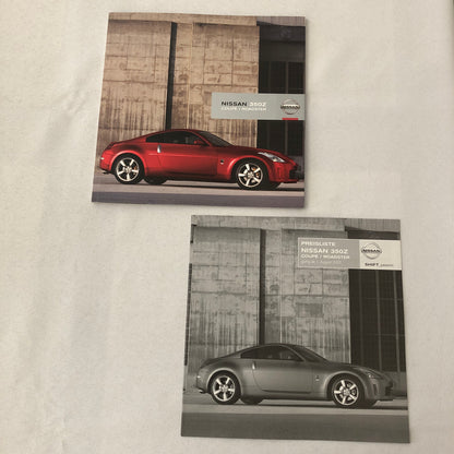 Nissan 350Z 350 Z Coupe and Roadster Car Sales Brochure Catalog GERMAN Text 2007