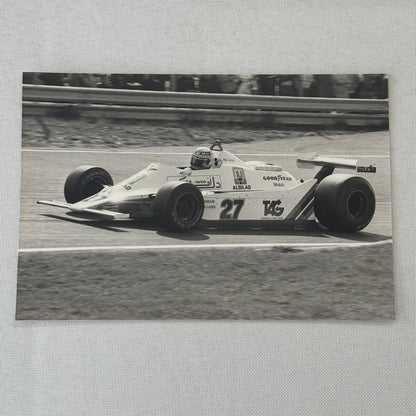 Alan Jones Racing Driver Car Vintage Grand Prix Racing Photo Photograph Print