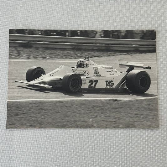Alan Jones Racing Driver Car Vintage Grand Prix Racing Photo Photograph Print