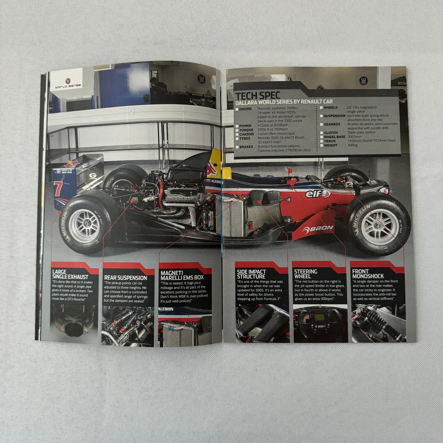 2007 Renault World Series Racing Guide Brochure Autosport