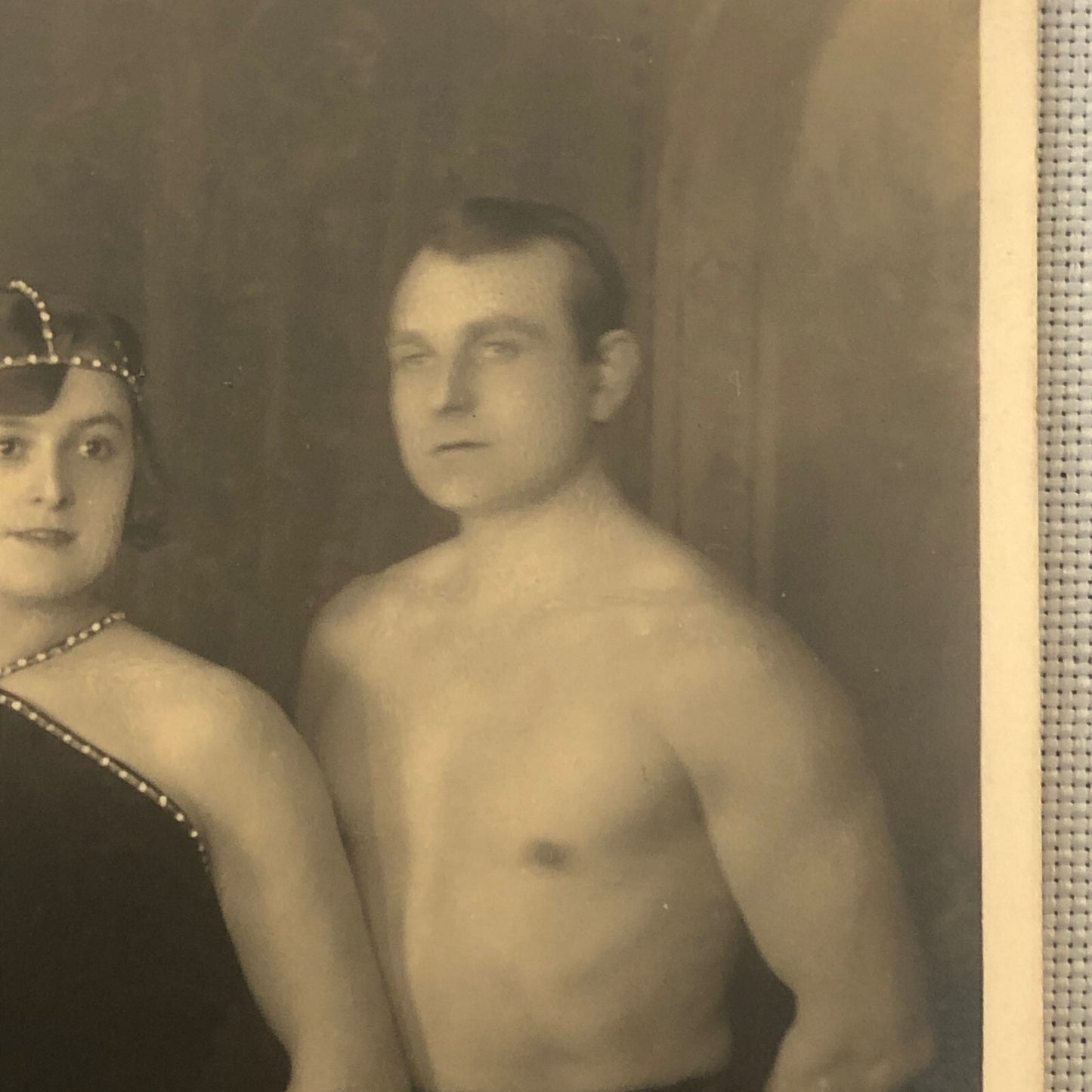 Circus Performer Aerial Acrobats Rinaldos Trio RPPC Real Photo Postcard