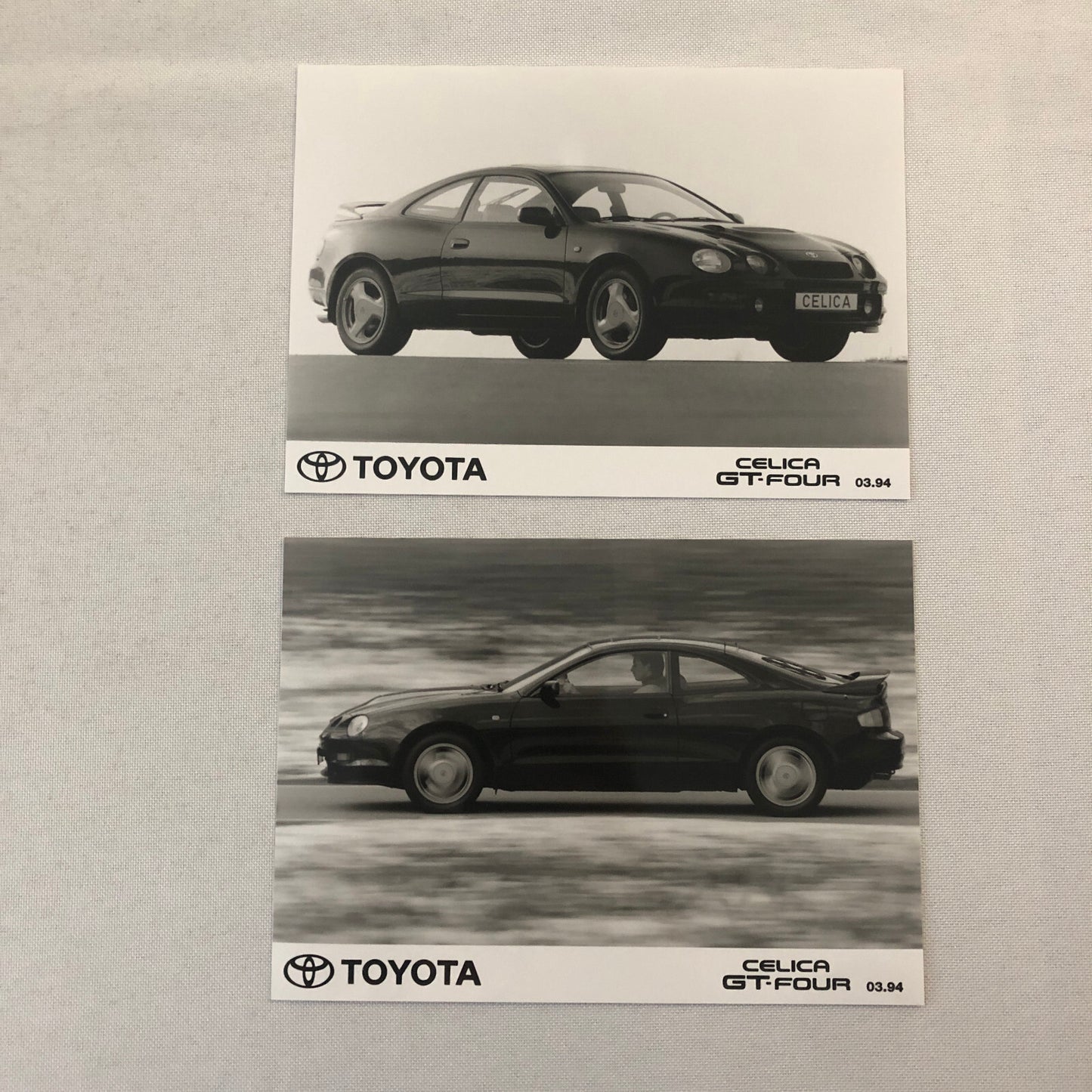 1994 Toyota Celica GT-Four Car Press Kit with Photos GERMAN TEXT European
