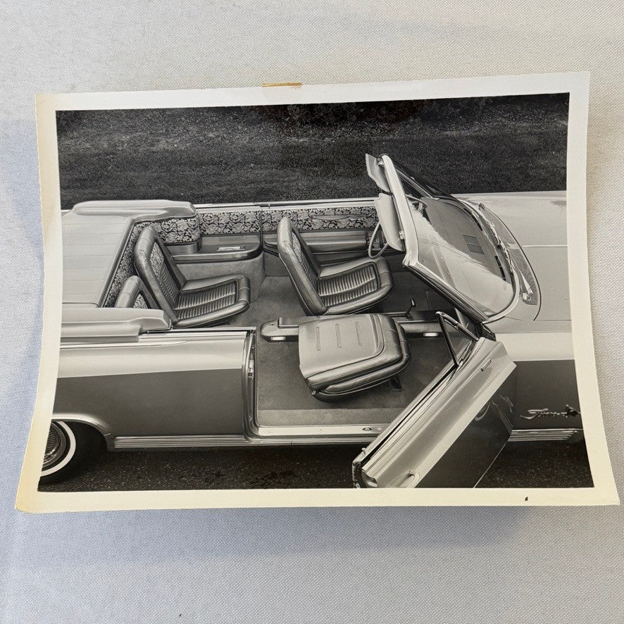 Vintage Concept Car Photo Oldsmobile El Torero Olds 98 Convertible Photograph