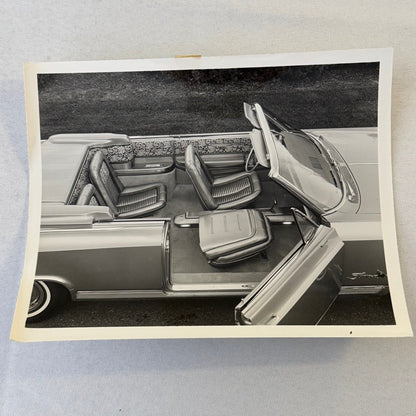 Vintage Concept Car Photo Oldsmobile El Torero Olds 98 Convertible Photograph