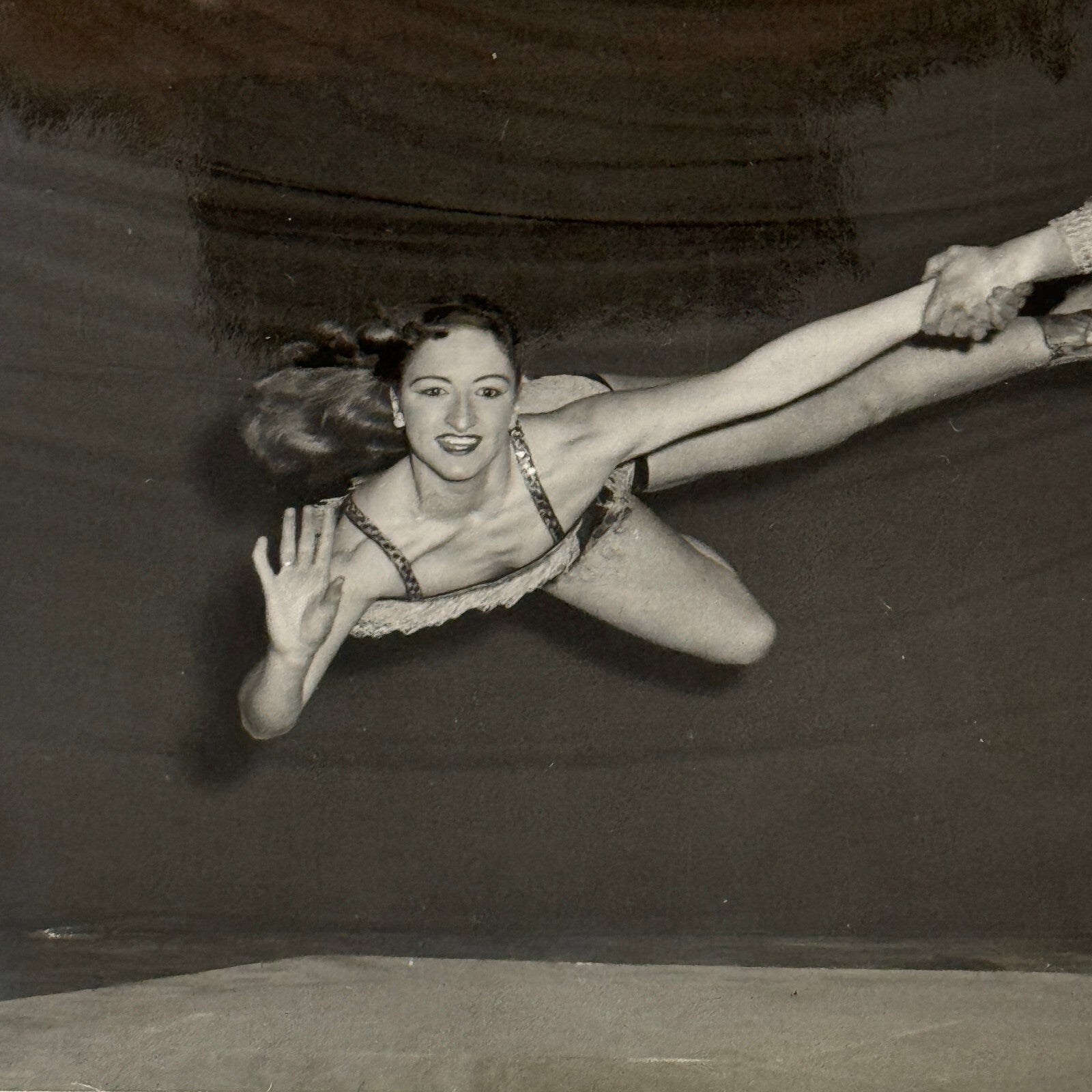 Circus Rollerskating Roller Skate Circus Act Photo Photograph Vintage Cartelly