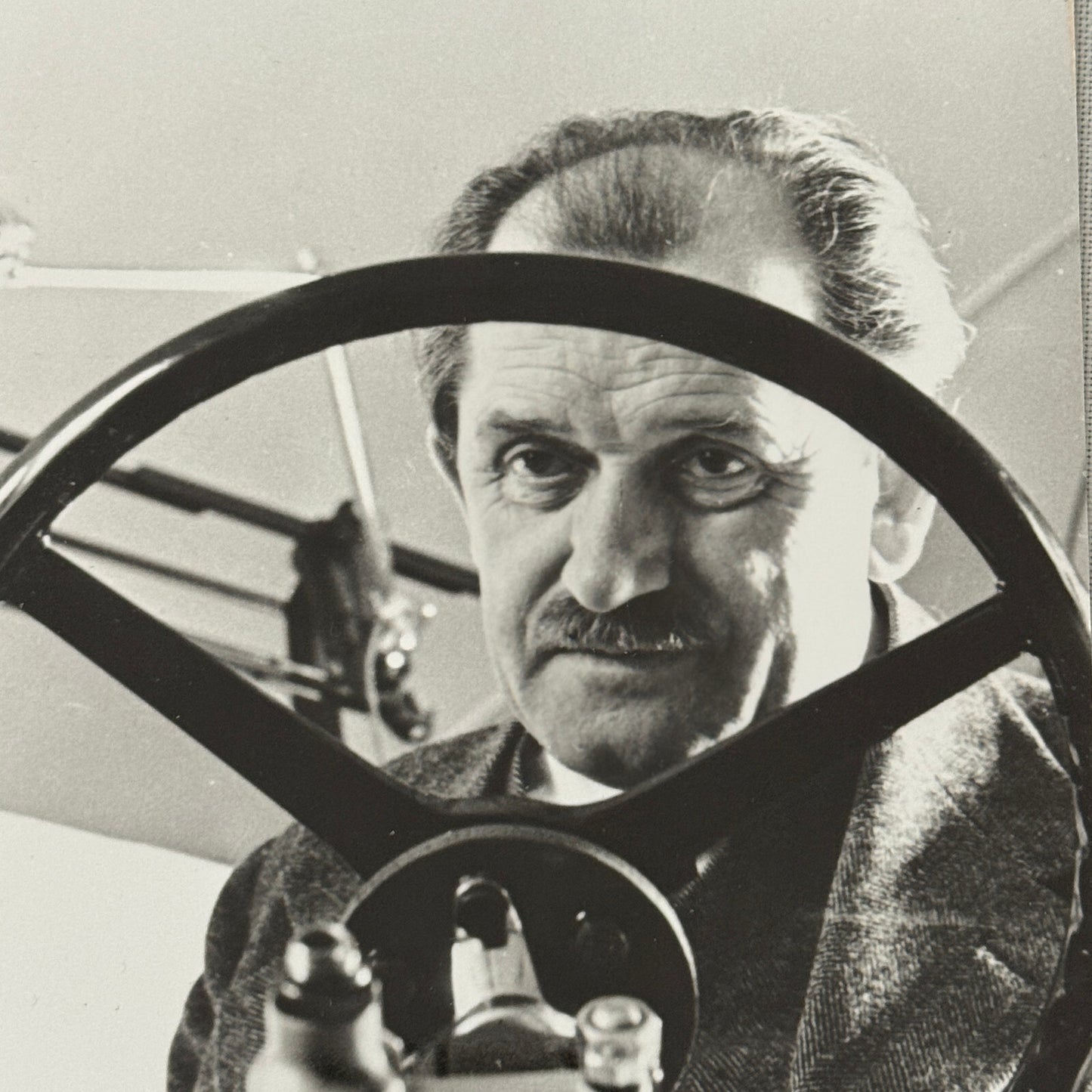 Ferdinand Porsche Vintage Factory Press Photo Photograph Print