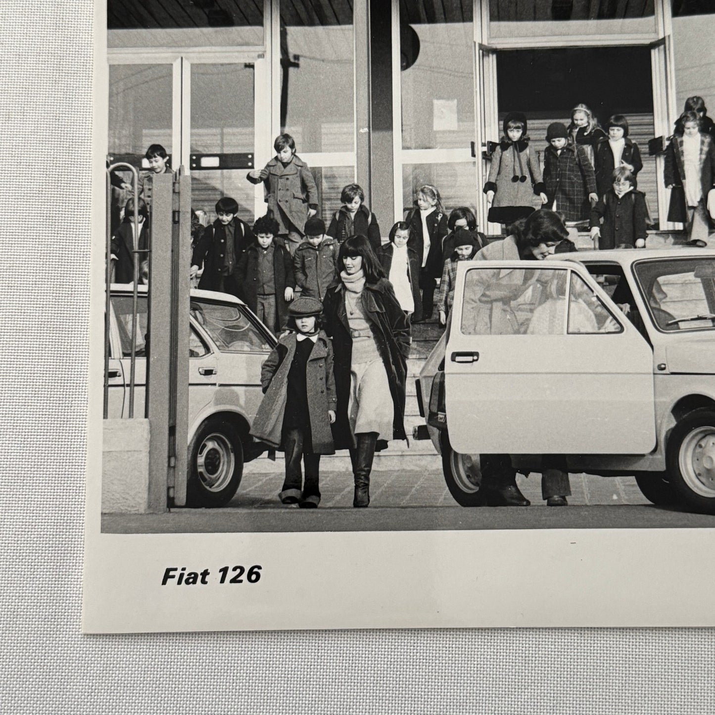 Fiat 126 Car Factory Press Photo Photograph Print 1976