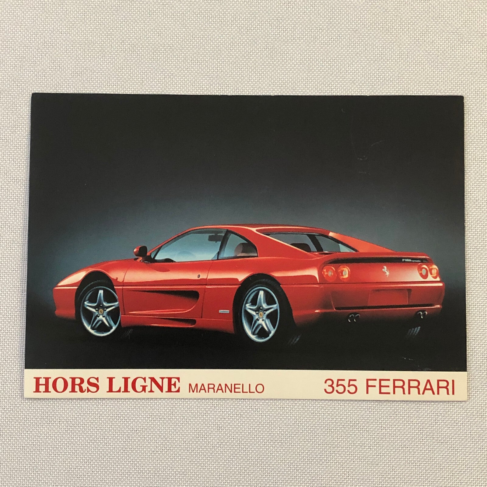 Ferrari 355 Postcard Post Card