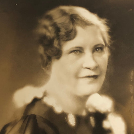 Press Photo Photograph 1934 Portrait Democratic Womens Club Vice Chairman