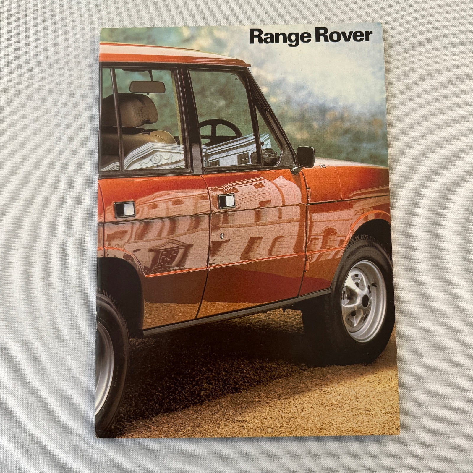Land Rover Range Rover Sales Brochure Catalog Advertising Vintage UK