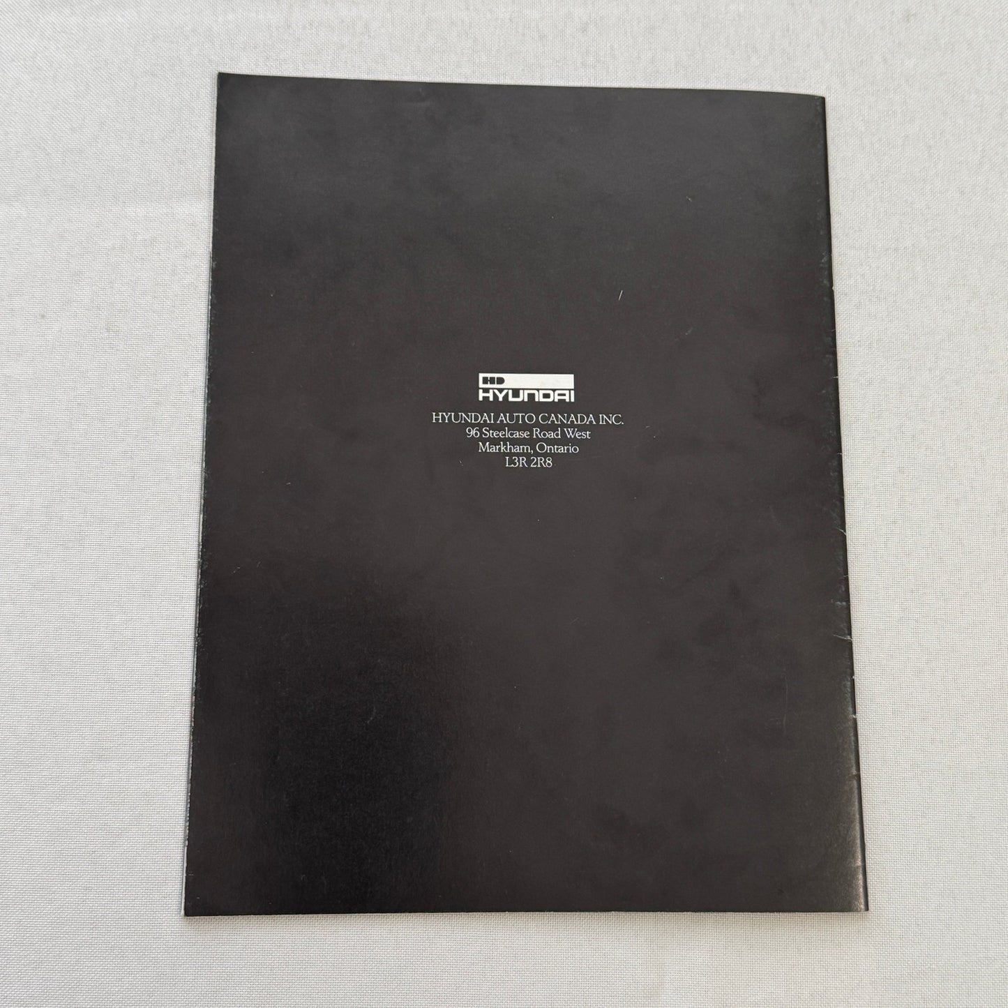 Vintage Hyundai Stellar Car Brochure Canadian Market Vintage Advertising