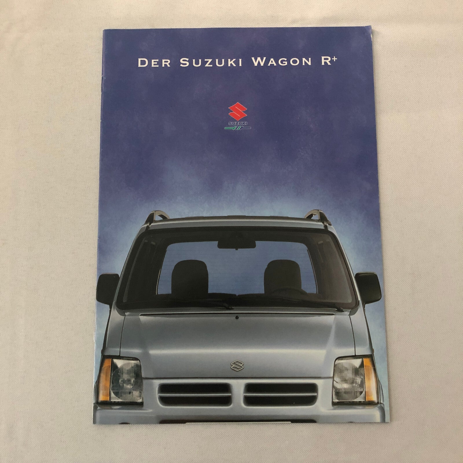 Suzuki Wagon R Car Sales Brochure Catalog GERMAN TEXT European Market