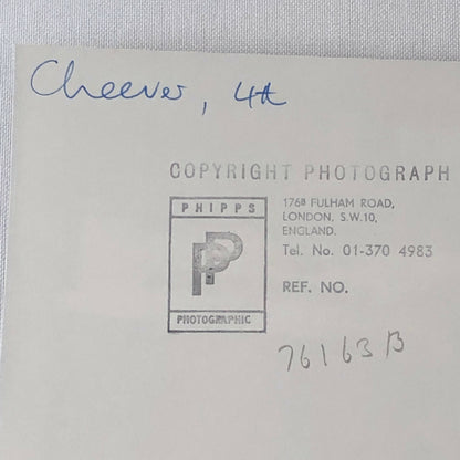 Vintage 1976 Formula 2 F2 Thruxton Grand Prix Racing Photo Photograph March 