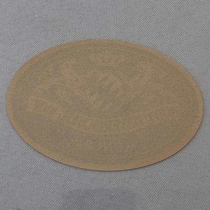 Vintage Hotel Travel Label Hotel Bayerischer Hof Munchen Germany German