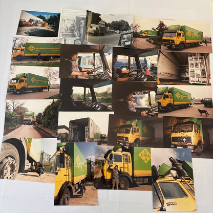 HUGE Vintage Truck and Construction Equipment Photo Lot 1980s Germany 300 Images