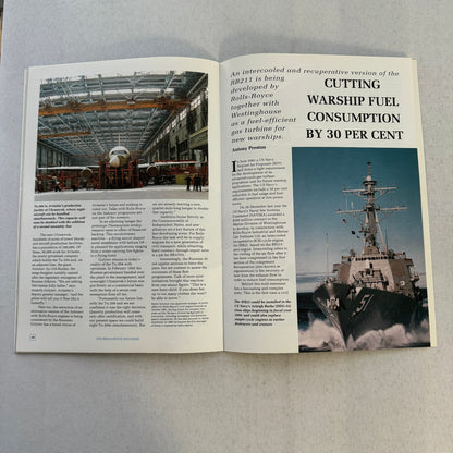 Rolls Royce Magazine Aircraft and Marine Engine Lot 6x 1989 - 1993