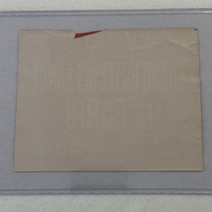 Vintage Hotel Travel Label Grand Hotel de France et Paris Cadiz French