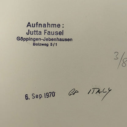 Vintage Racing Photo 1970 Italian Grand Prix Driver Clay Regazzoni Jacky Ickx