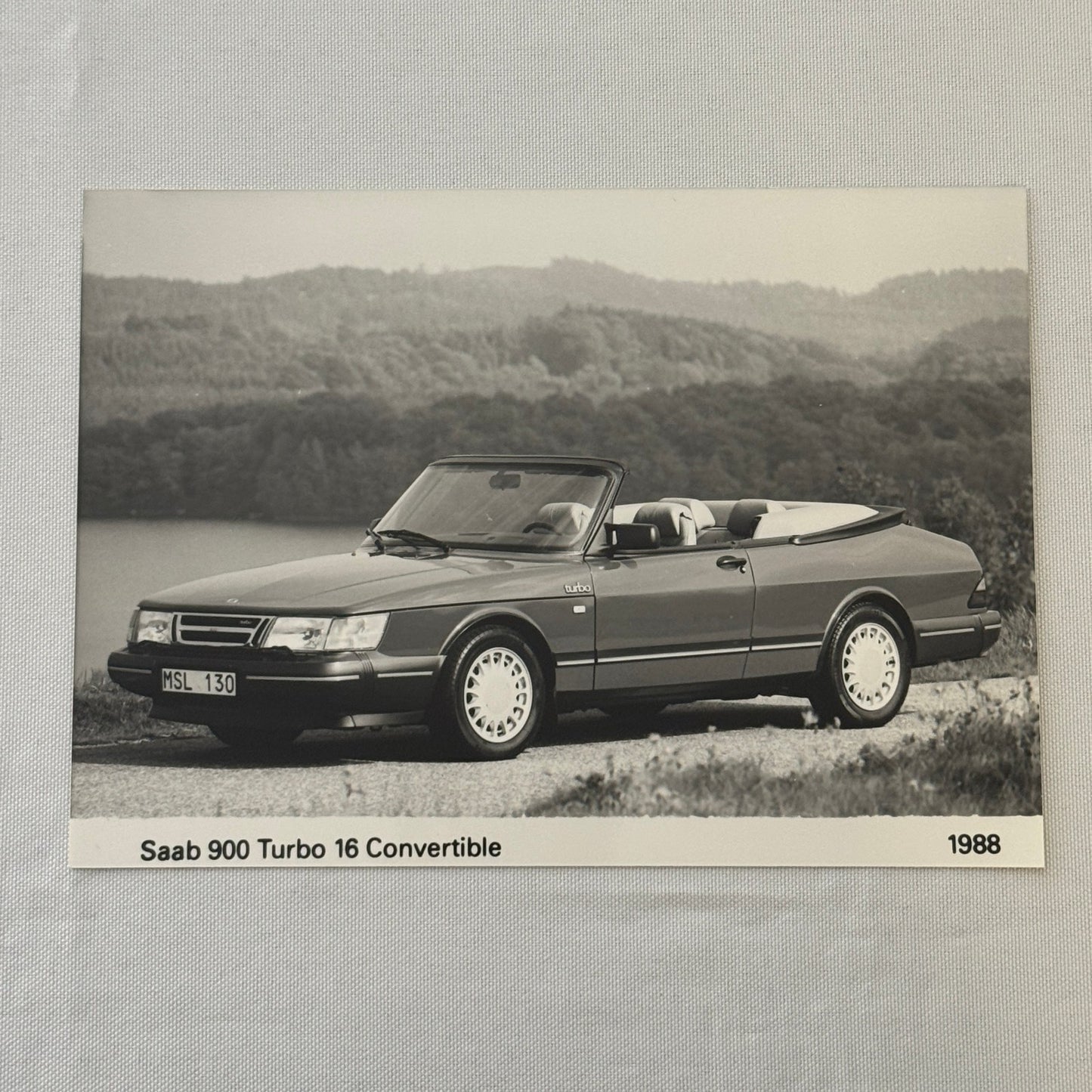 1988 Saab Press Kit Photos Saab 900 Turbo 16 Convertible 900 Turbo UK Market