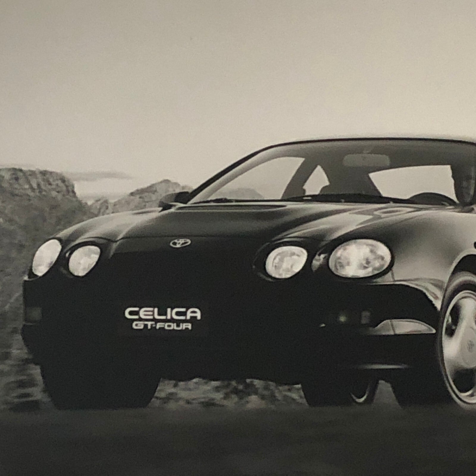 Toyota Celica GT-Four Car Factory Press Photo Photograph Print GT Four