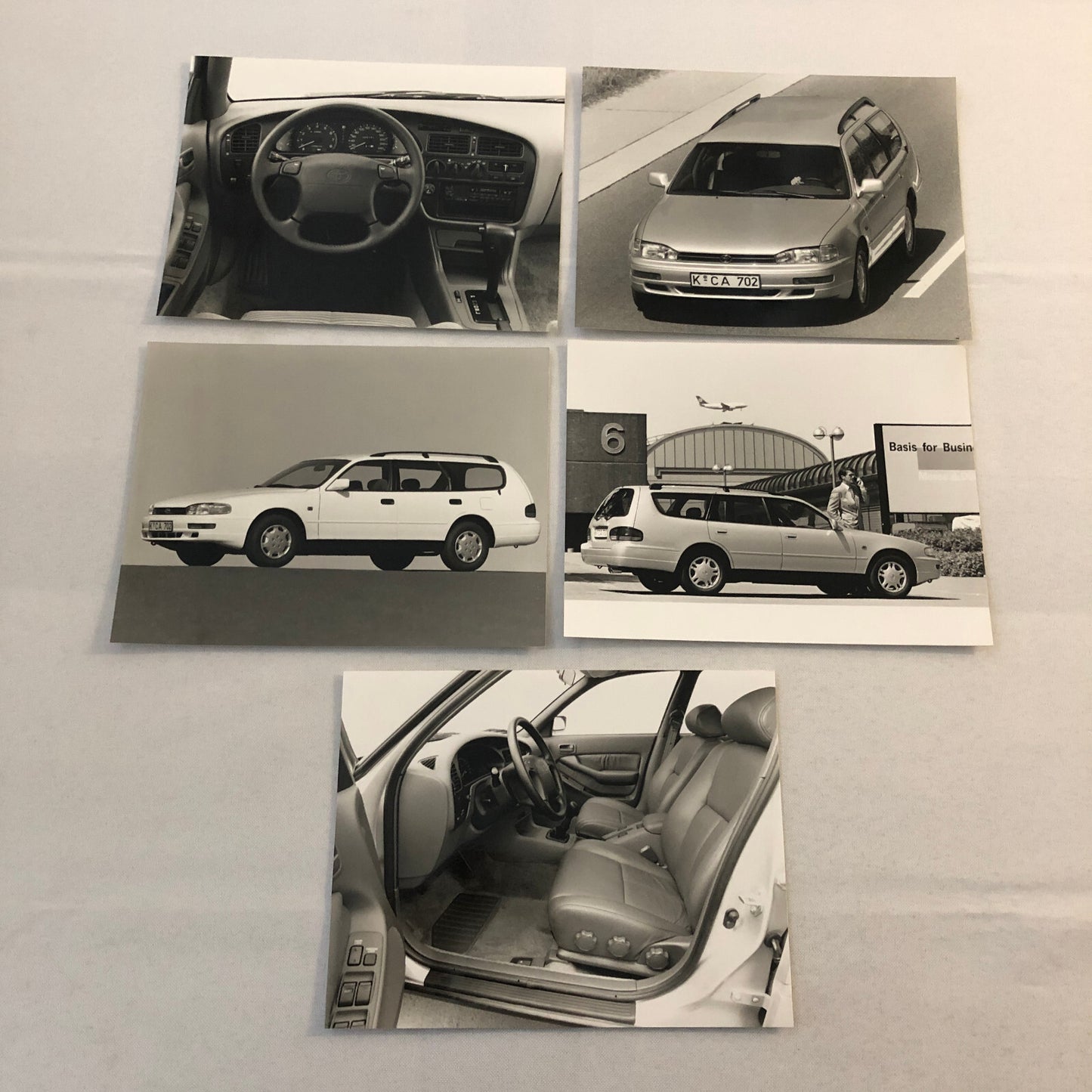 Toyota Camry Combi Station Wagon Press Kit with Photos 1992 1993