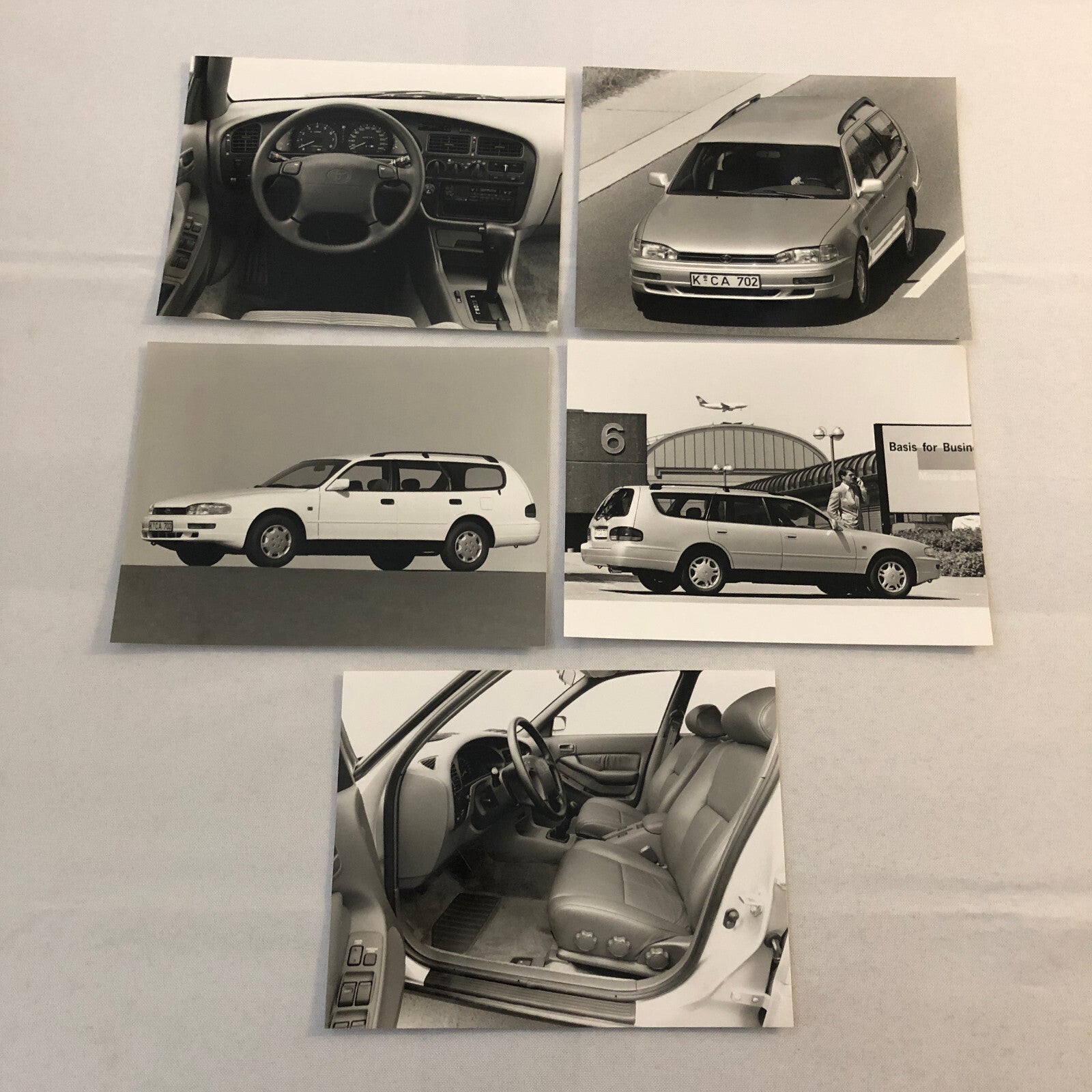 Toyota Camry Combi Station Wagon Press Kit with Photos 1992 1993