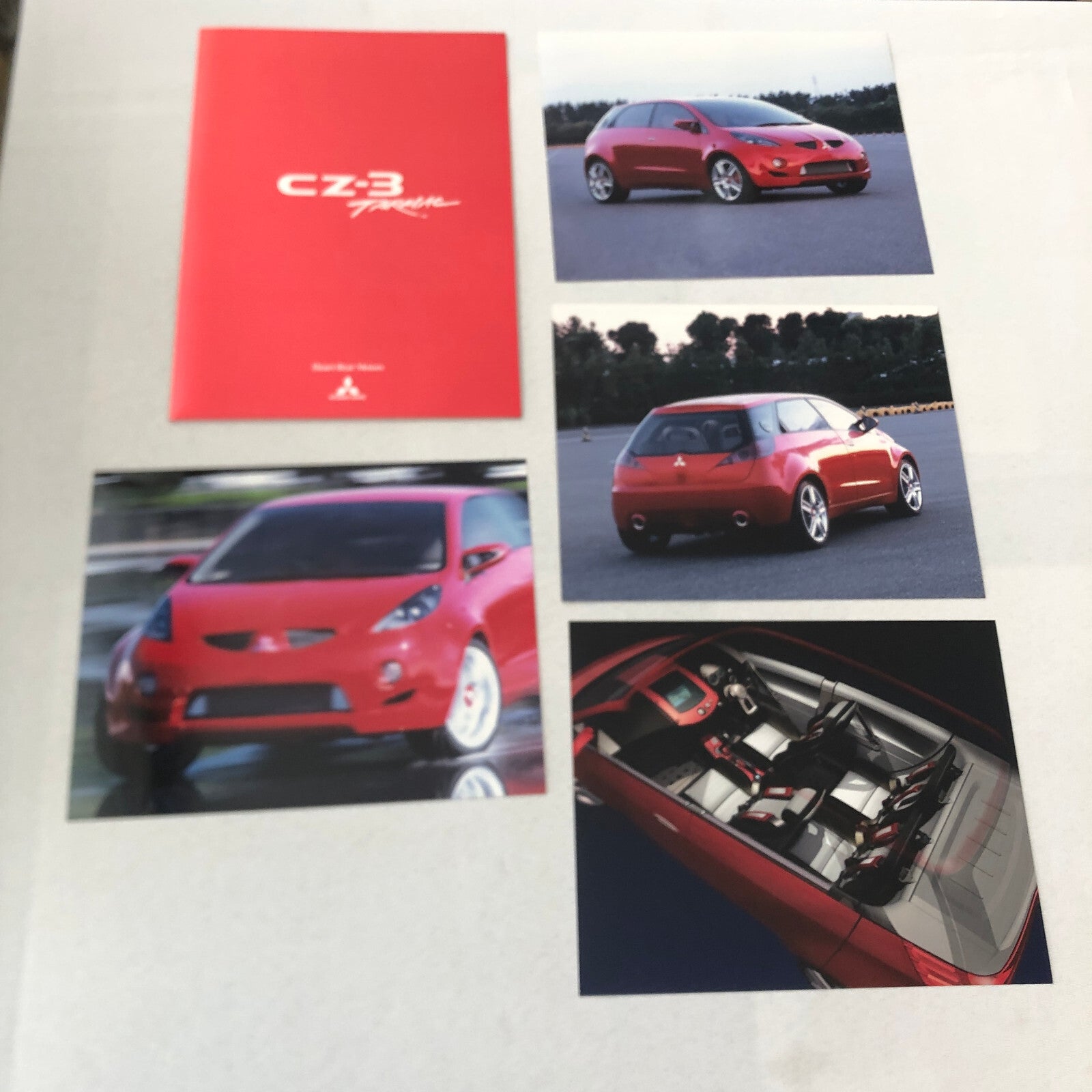 2001 Mitsubishi Concept Car Prototype Press Kit Tokyo Motor Show JDM CZ-3 SUP +
