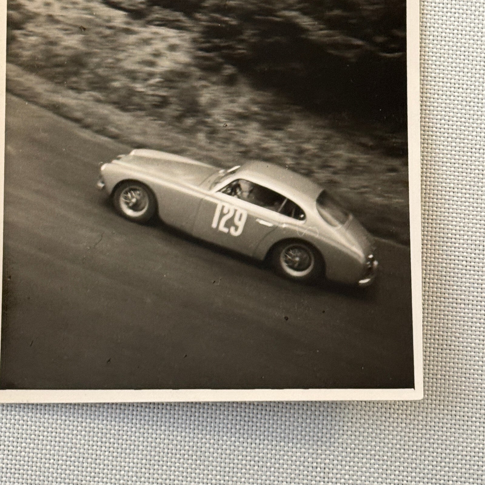 Vintage Racing Car Photo Photograph Print Dr Seifert Stuttgart