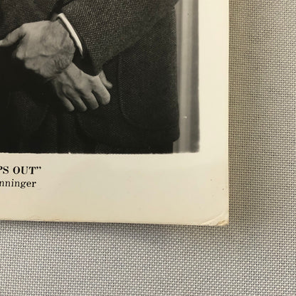 Vintage Movie Film Press Photo Photograph Print Jimmy Steps Out James Stewart