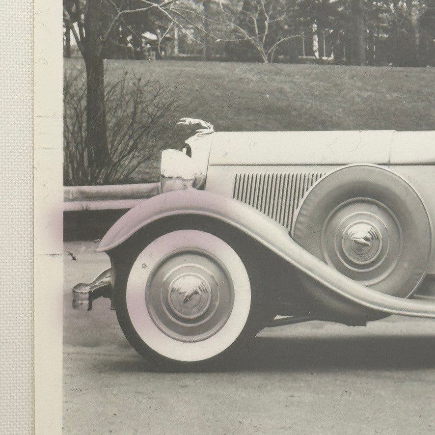 1932 Oldsmobile Automobile Photograph Olds Car Photo Vintage Image Modern Print