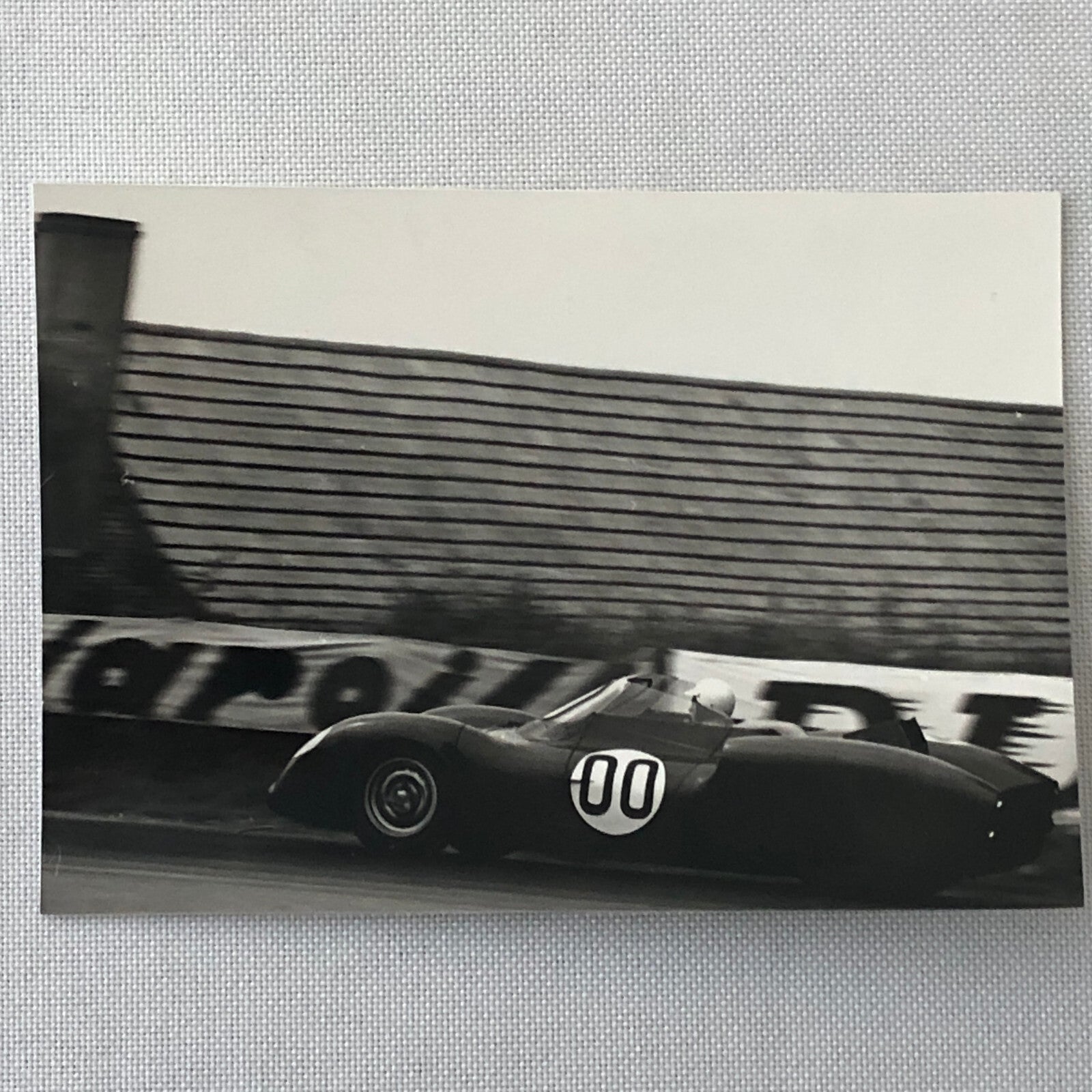 Vintage Racing Photo Photograph Rover BRM Turbine Car LeMans 1963 Graham Hill