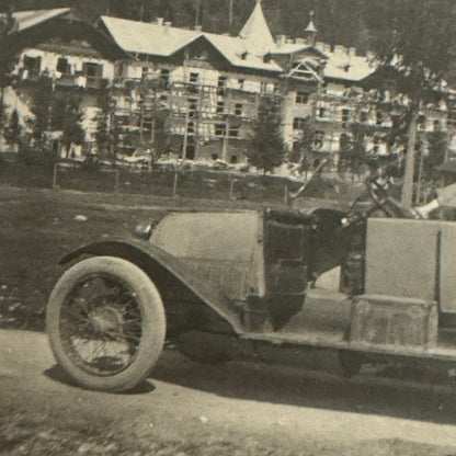 Antique Car Automobile People Family Real Photo Postcard RPPC Photograph