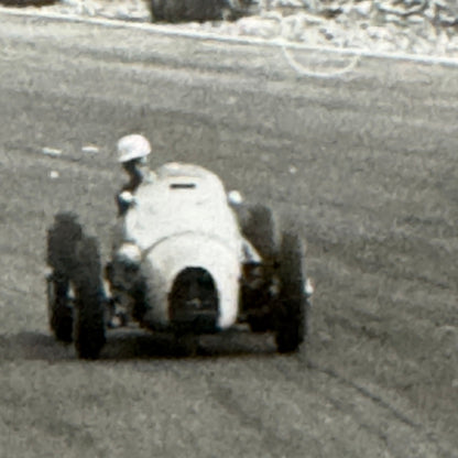 Vintage Racing Photo Photograph Print Race Cars Julius Weitmann Photograph