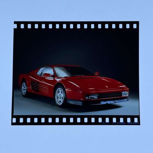Ferrari 512TR 512 TR Film Photo Image Testarossa