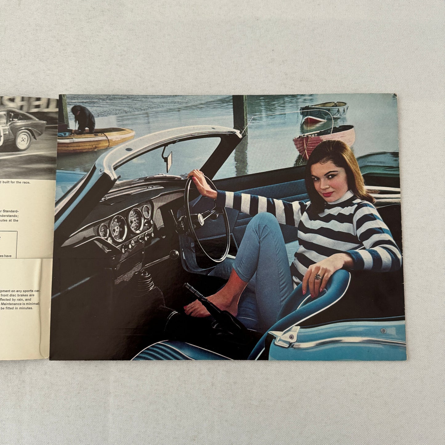 Triumph Spitfire MK11 Roadster Convertible Car Sales Brochure Catalog Vintage