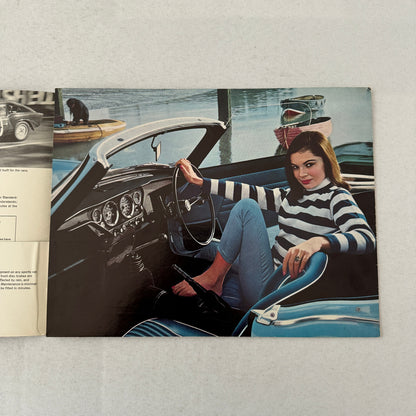 Triumph Spitfire MK11 Roadster Convertible Car Sales Brochure Catalog Vintage