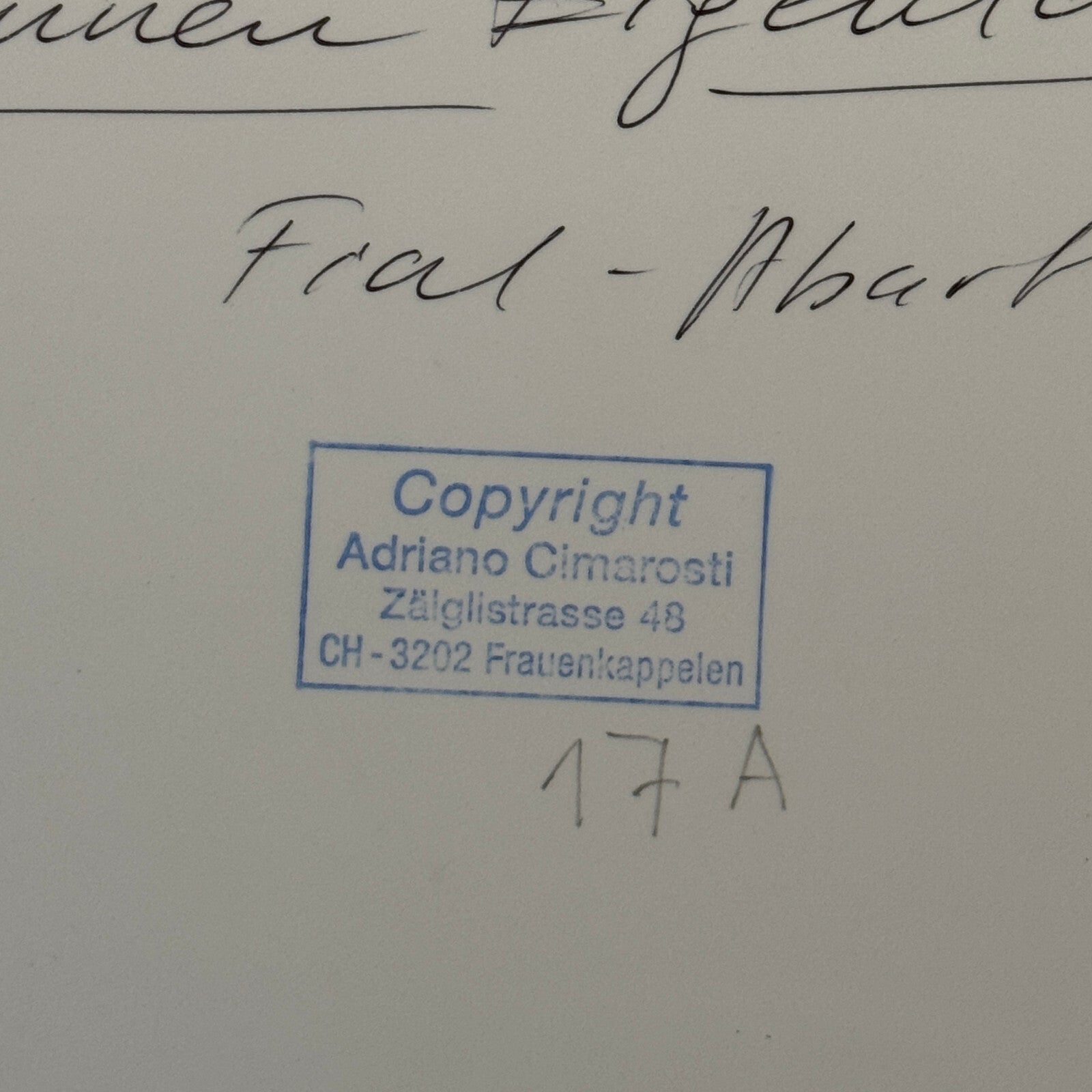 Fiat Abarth Racing Car 1964 Photo Photograph Modern Print