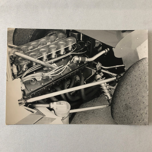 Vintage BRM V12 Racing Engine Photo Photograph Bernard Cahier Photographer