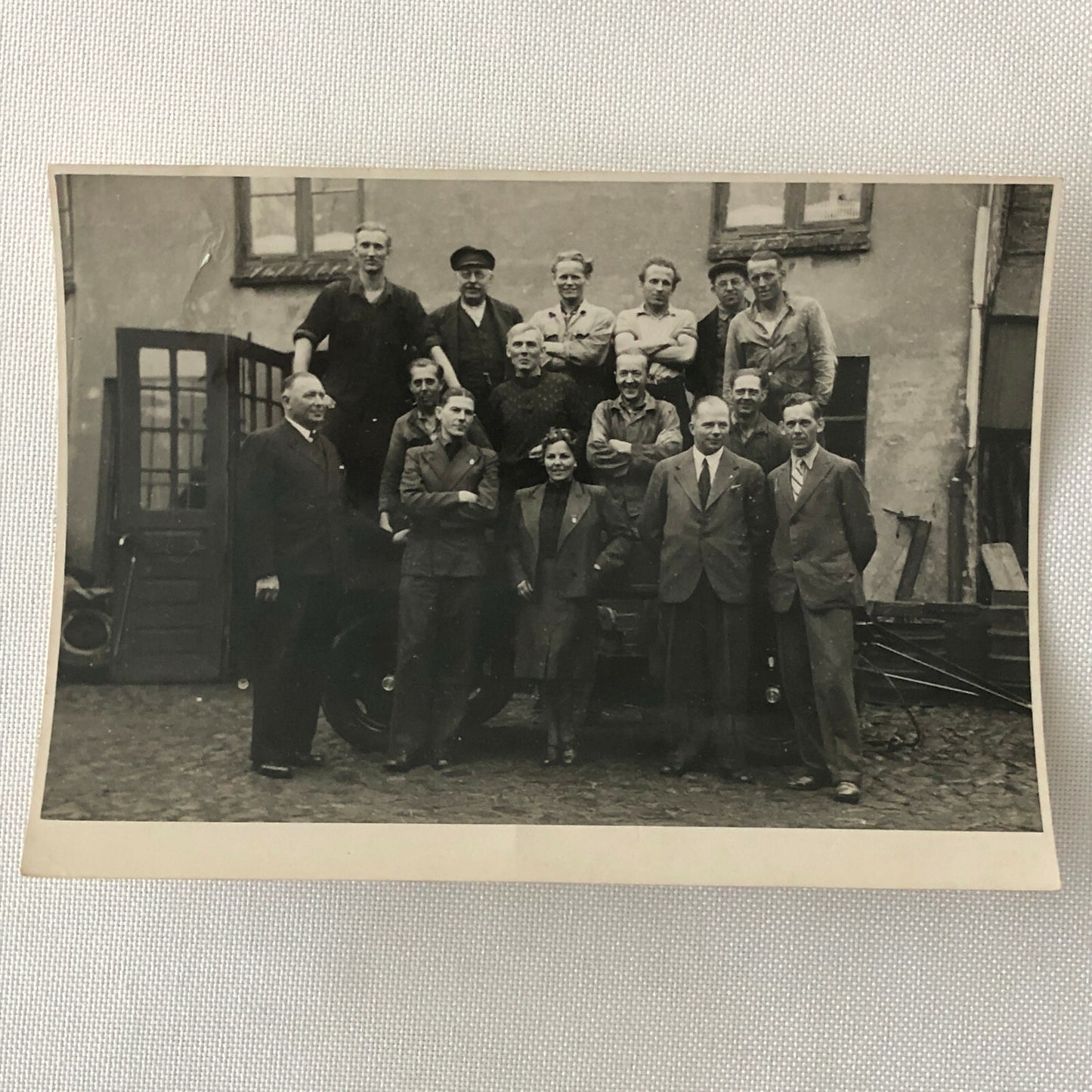 Antique Vintage Factory Company Photo Photograph Lot of 5 - ERGO Trailer Denmark