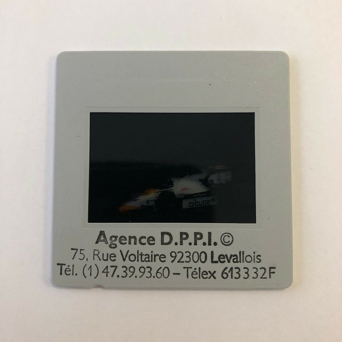 1984 Brazilian Grand Prix Williams Honda DPPI 35MM Press Photo Slide F1 Racing 