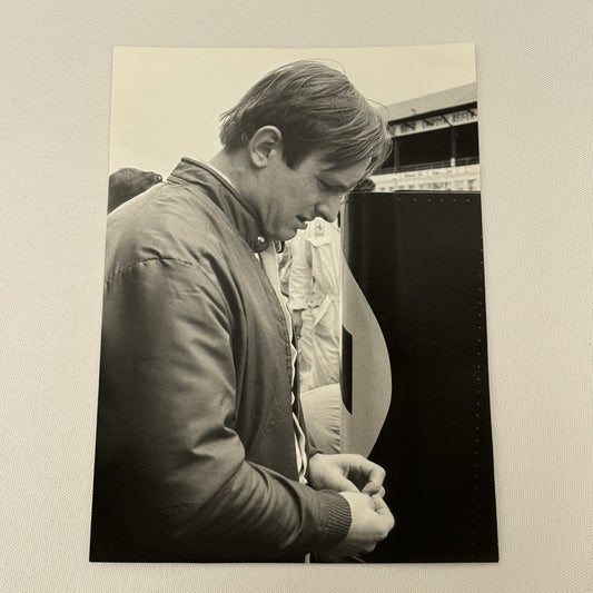 Vintage Racing Photo Chris Amon 1969 1000KM Race Motorsport Photograph