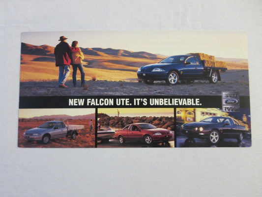 2004 2005 ? Ford Falcon UTE Postcard XL XLS XR6 XR8 Post Card