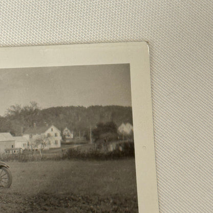 Antique Car Tractor Photo Photograph Print Automobile Farm Plow Snapshot Print