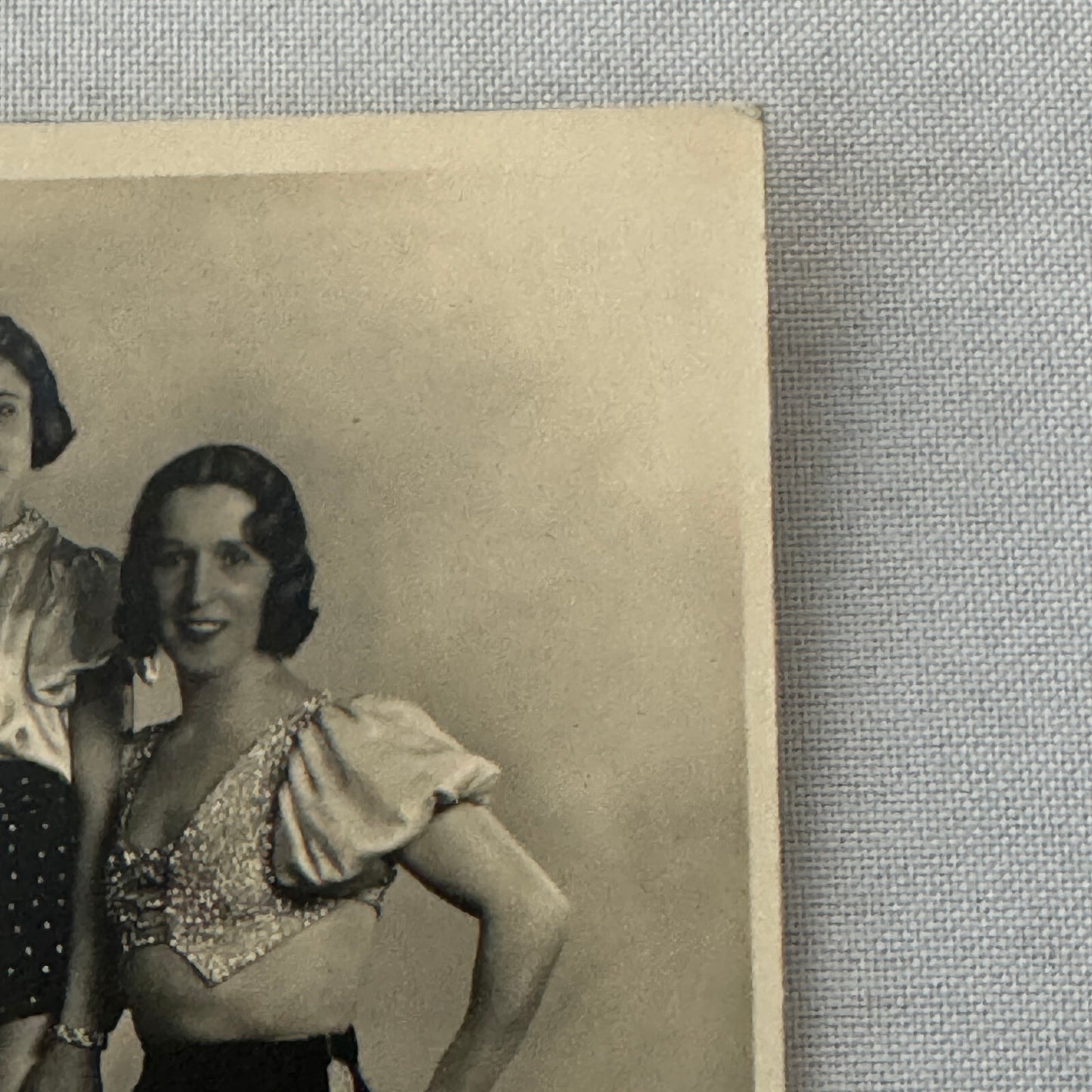 Vintage Circus Acrobat Balancing Act Photo Photograph Fiochi Sisters Paolo
