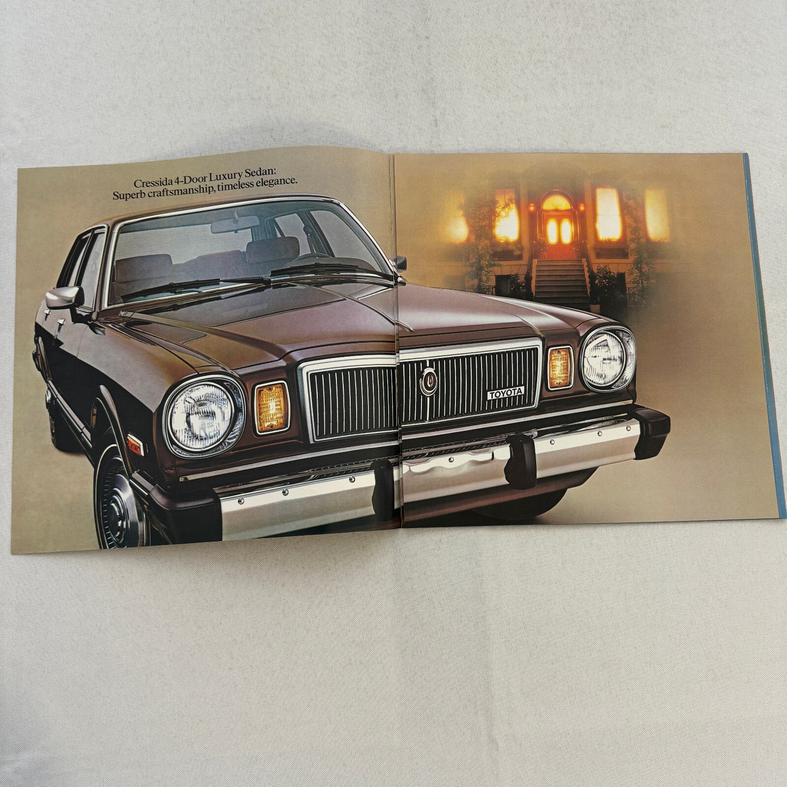 1980 Toyota Cressida Car Sales Brochure Catalog 4 Door Sedan Deluxe Wagon