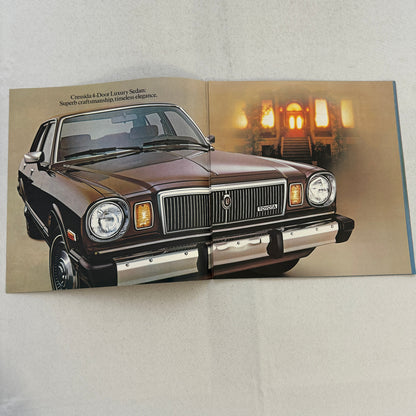 1980 Toyota Cressida Car Sales Brochure Catalog 4 Door Sedan Deluxe Wagon