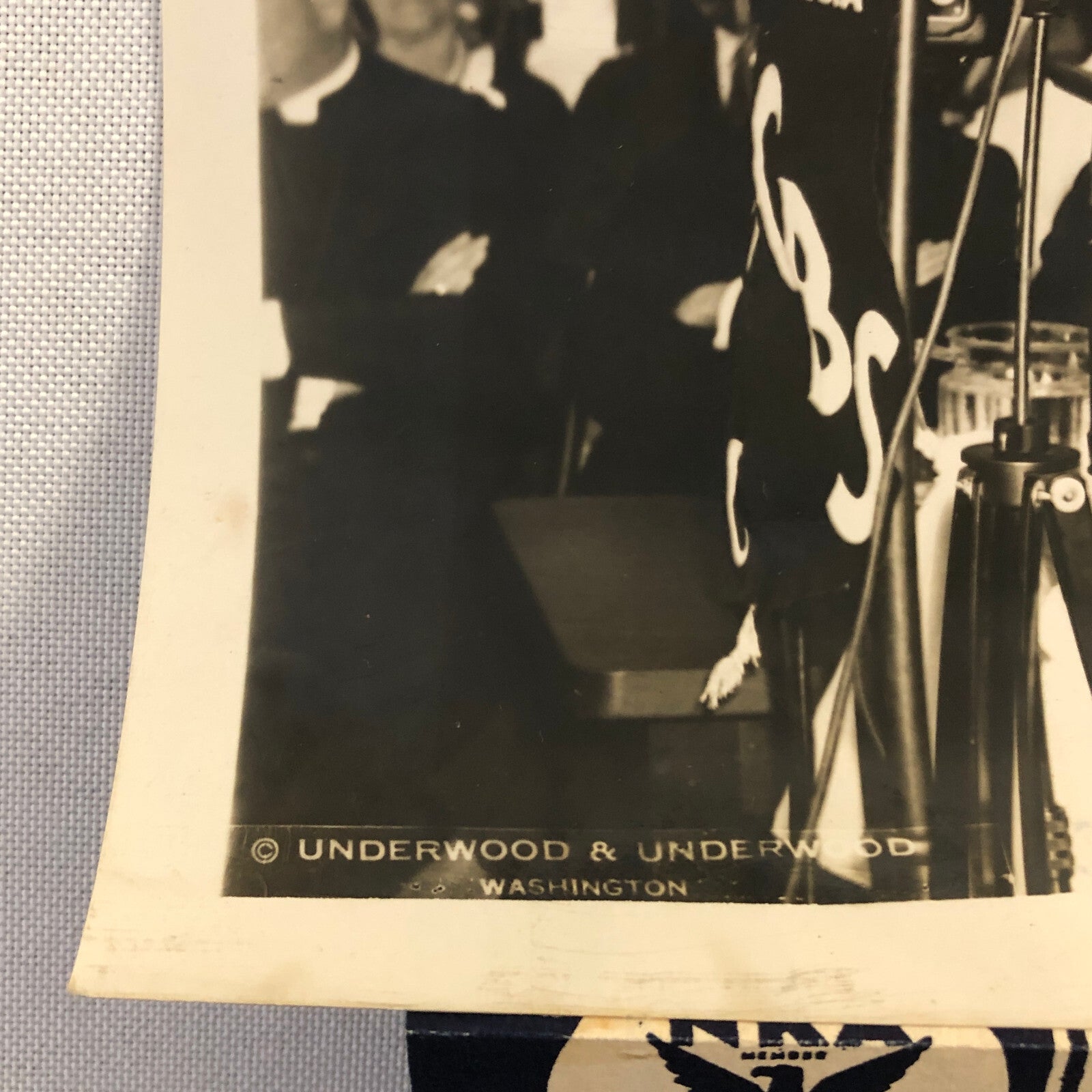Press Photograph Photo Postmaster General James A Farley Building Dedication