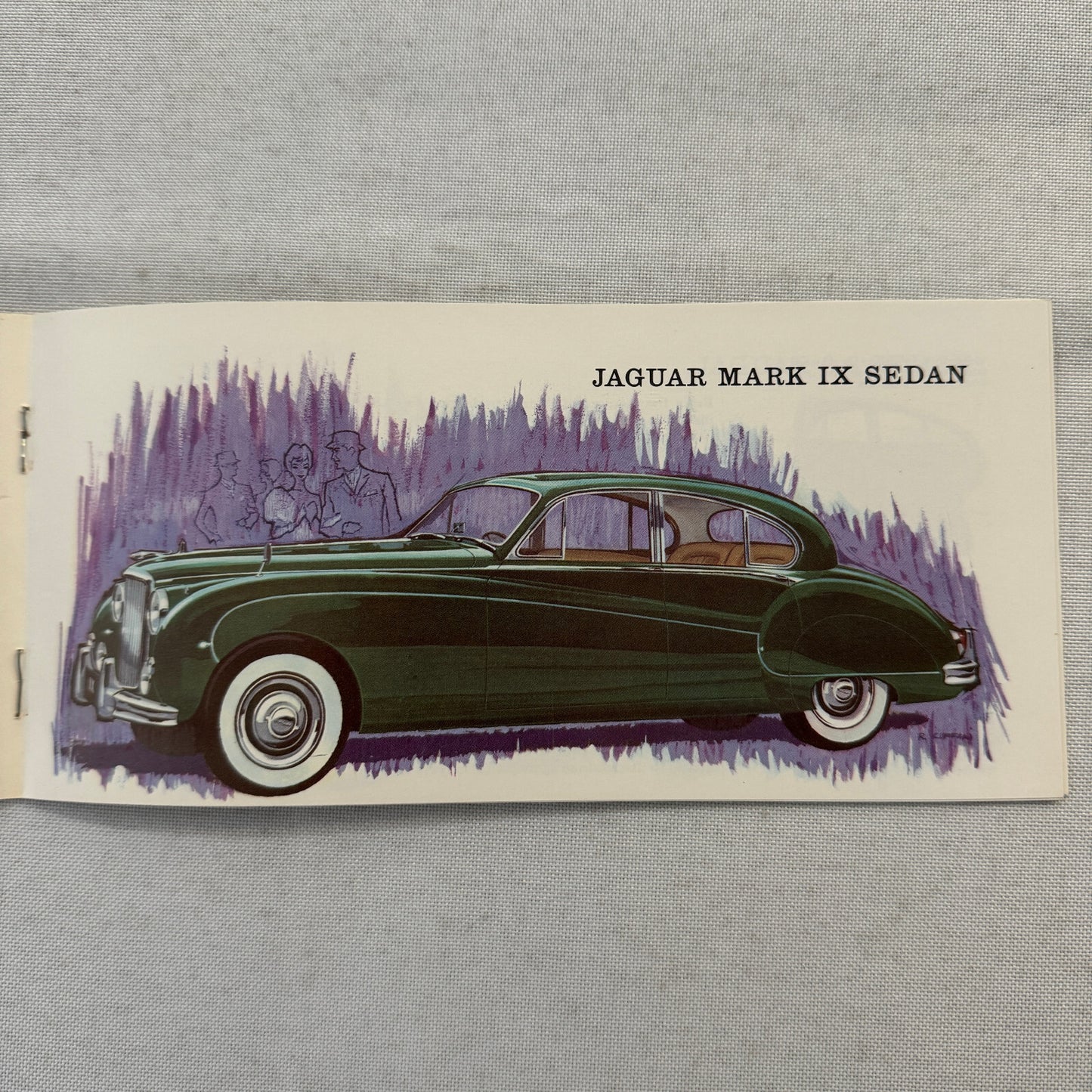 Jaguar Sales Brochure Catalog Advertising E-Type EType XK-E Roadster Mark IX 3.8