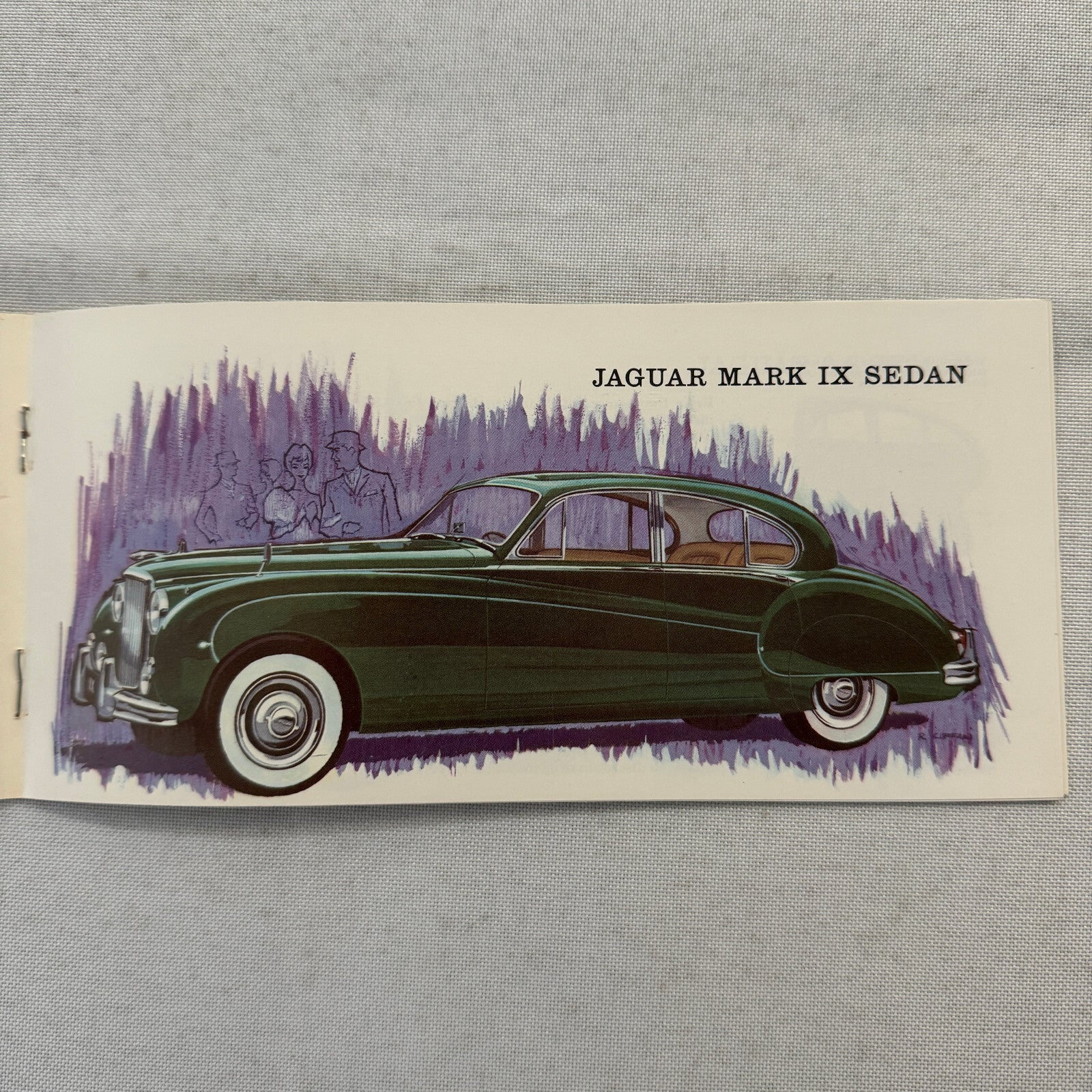 Jaguar Sales Brochure Catalog Advertising E-Type EType XK-E Roadster Mark IX 3.8