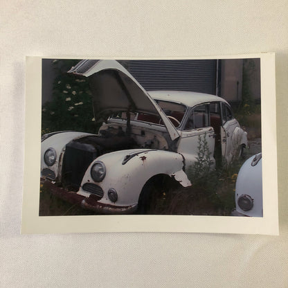 Vintage 1954 BMW 501 V8 Car Barn Find Junk Yard Photo Photograph Print 